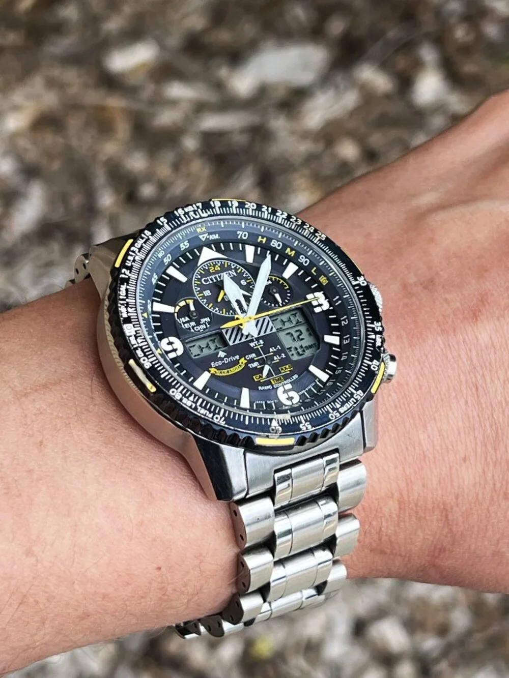Citizen Promaster Skyhawk A-T Blue Angels Eco-Drive Men's Watch U680-S115701